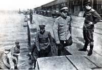 Маршал Советского Союза А.М. Василевский прибыл в портовый город Дайрен (Дальний). Дальневосточный фронт, сентябрь 1945 г.