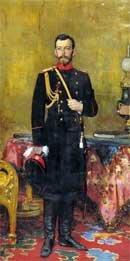 Репин И.Е. «Портрет Николая II»